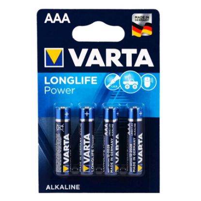 Longlife Power Aaa Size 4'lü İnce Kalem Pil resmi