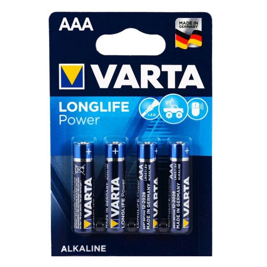 Longlife Power Aaa Size 4'lü İnce Kalem Pil resmi