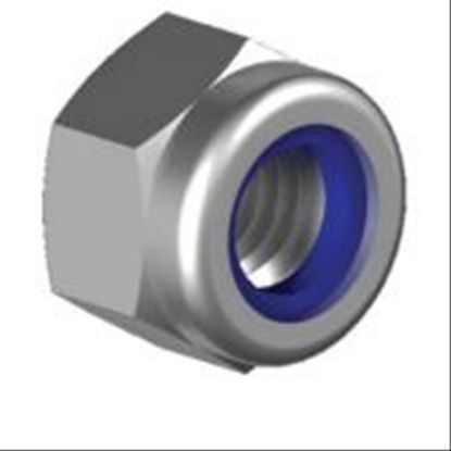 M3 Fiber Somun İnox - 20 Adet resmi