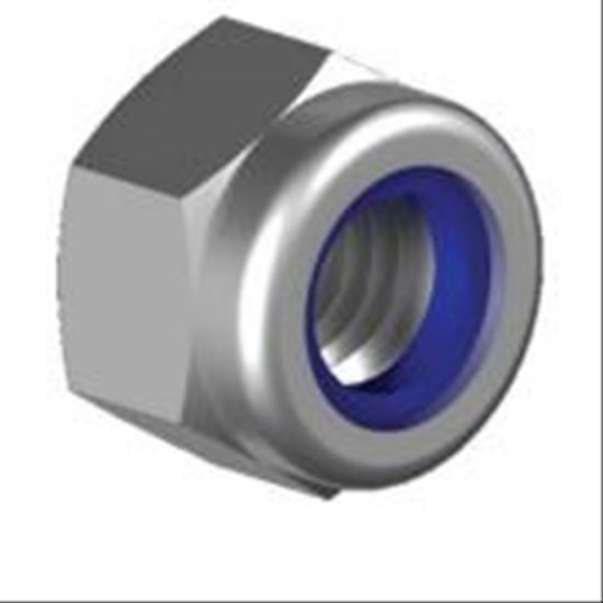 M3 Fiber Somun İnox - 20 Adet resmi