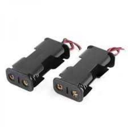 2'li Kalem Pil Yuvası Aa - Yarı Açık Tip resmi