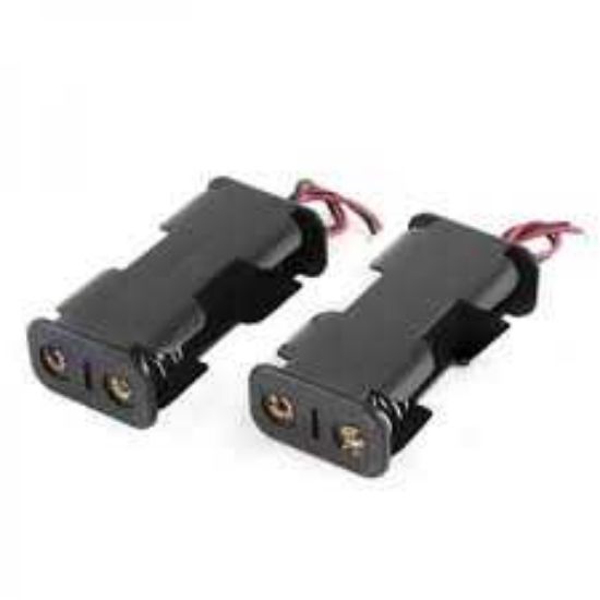 2'li Kalem Pil Yuvası Aa - Yarı Açık Tip resmi