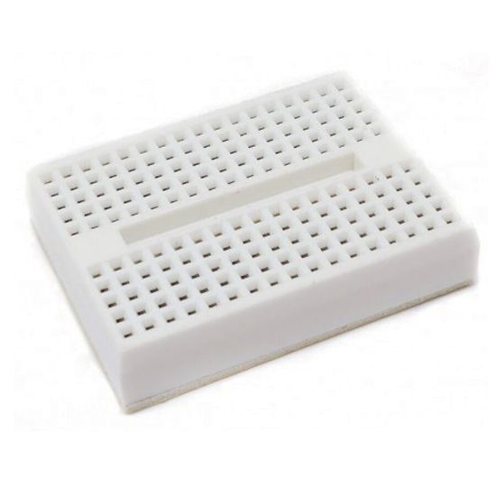 Mini Yapışkanlı Breadboard Beyaz 170 Nokta resmi