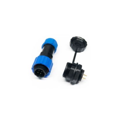 4 Pin Ip68 16mm Su Geçirmez Konnektör Takım resmi