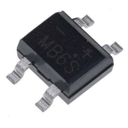 Mb6s 0.8a 600v Köprü Diyot To269aa resmi