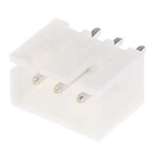 3 Pin Tunik Konnektör Erkek - 2.50mm 180 Derece resmi