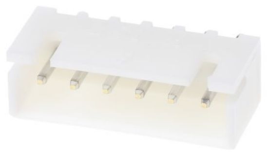 6 Pin Tunik Konnektör Erkek - 2.50mm 180 Derece resmi