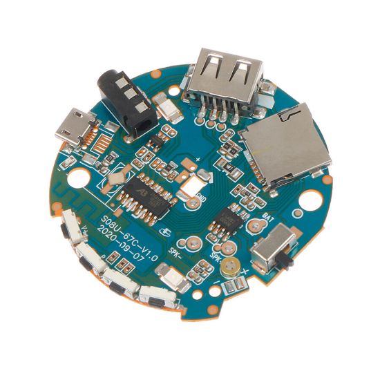 3.7-5v Çok Fonksiyonlu Bluetooth Ses Alıcı Modülü resmi