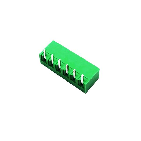 9 Pin 3.50mm 90° Erkek Geçmeli Yeşil Klemens resmi