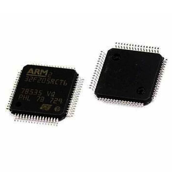 Stm32f205rct6 32bit 120mhz Mikroişlemci Entegresi Lqfp64 resmi