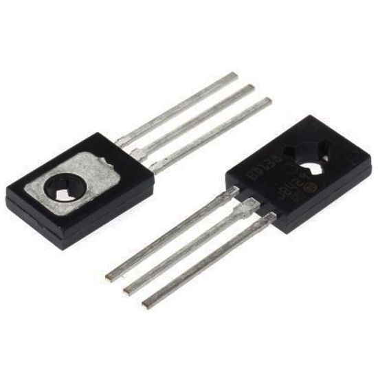 Bd138 Transistör Bjt To-126 - Pnp 1.5a, 60v resmi