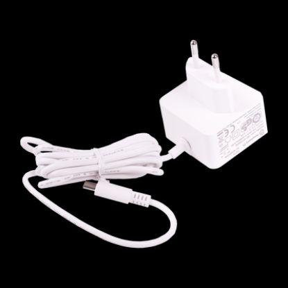 Raspberry Pi 4 Lisanslı Beyaz Güç Adaptörü - 5v-3a Orijinal resmi