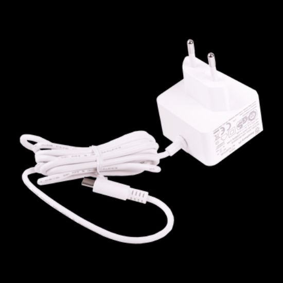 Raspberry Pi 4 Lisanslı Beyaz Güç Adaptörü - 5v-3a Orijinal resmi