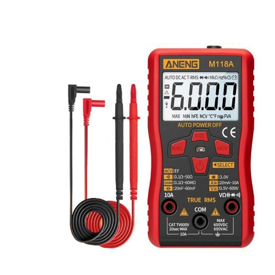 Aneng M118a Dijital Mini Multimetre resmi
