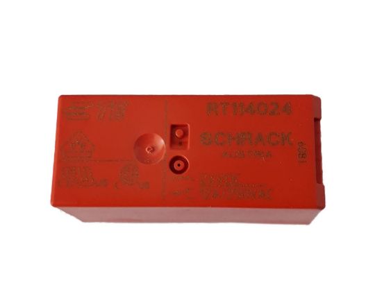 24v 12a 5 Pin Schrack Rt114024 Röle resmi