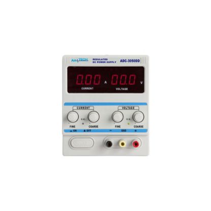 Aatech Adc-3050dd - Dc 0-5a / 0-30v Ayarlı Güç Kaynağı - Power Supply - Yüksek Hassasiyetli resmi