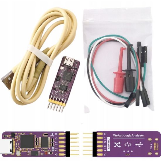 24mhz 8 Kanal 5v Logic Analyzer Modül resmi