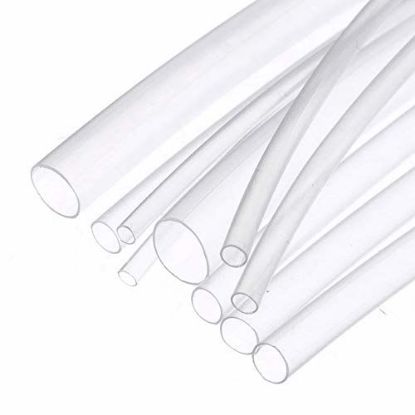 6.4mm Isı İle Daralan Makaron Şeffaf (1 Metre) resmi