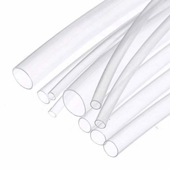 3.2mm Isı İle Daralan Makaron Şeffaf (1 Metre) resmi