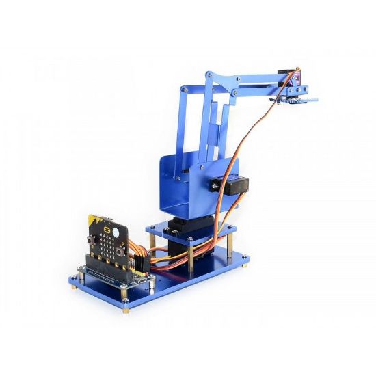 Mikro İçin 4-dof Metal Robot Kol Kiti: Micro Bit-bluetooth resmi