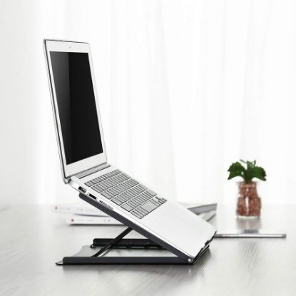 Katlanabilir Çelik Dizüstü Bilgisayar -tablet Standı resmi