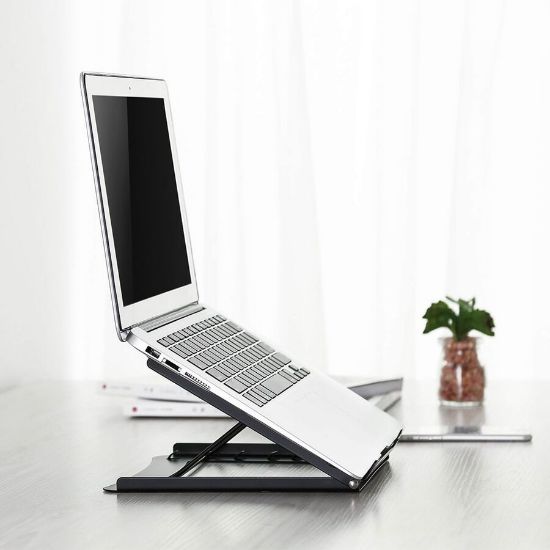 Katlanabilir Çelik Dizüstü Bilgisayar -tablet Standı resmi