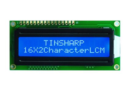 2x16 Karakter Lcd Ekran Sol Üst Mavi resmi