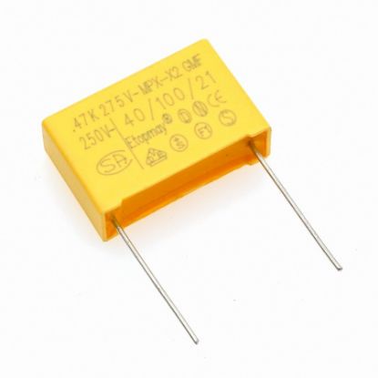 470nf 275v Yüksek Voltajlı Kutu Tipi Polyester Kondansatör resmi