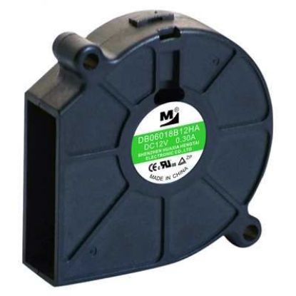 24v 61x62x18mm 0.12a 2.88w 4500rpm Salyangoz Fan resmi