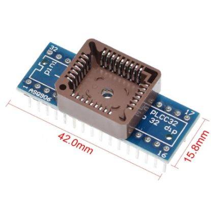 Plcc32 - Dip32 Çevirici Adaptör resmi