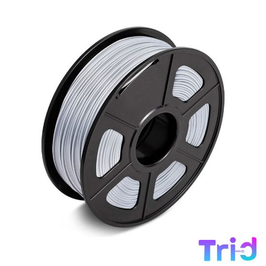 Gümüş Pla Plus Filament 1.75mm 1kg - Tri-d resmi