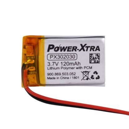 3.7v 120 Mah Li-polymer Pil resmi
