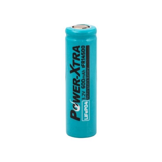 3.2v Lifepo4 Aa 600 Mah Şarjlı Pil resmi