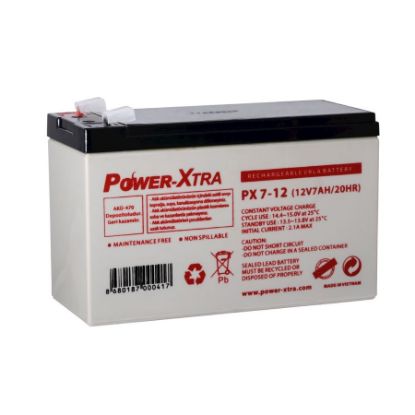 12v 7 Ah Kuru Akü - Px7-12(28w) resmi