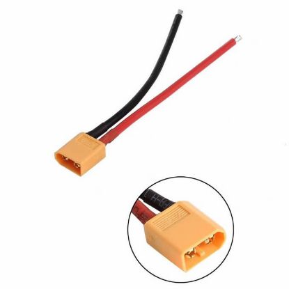 Xt60 Erkek Lipo Pil Şarj Kablosu 15 Cm 12awg resmi