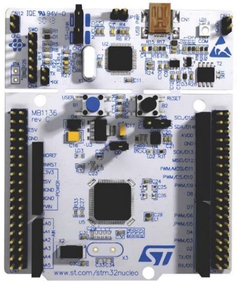 St Nucleo - F411re Geliştirme Kiti resmi
