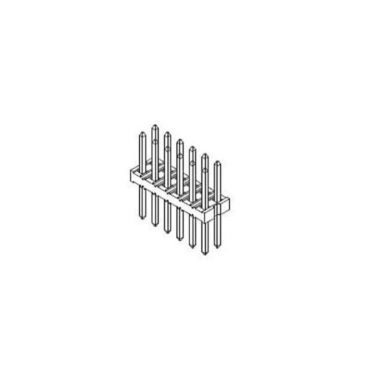 6 Pin (2x3) 2.00mm Erkek Pin Header resmi