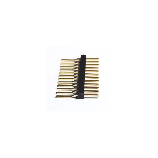 12 Pin (1x12) 1.27mm Erkek Pin Header resmi