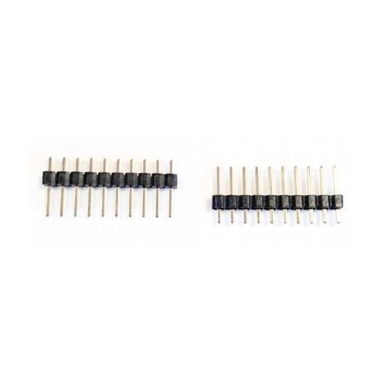 11.60mm 10 Pin (1x10) 2.54mm Erkek Pin Header resmi
