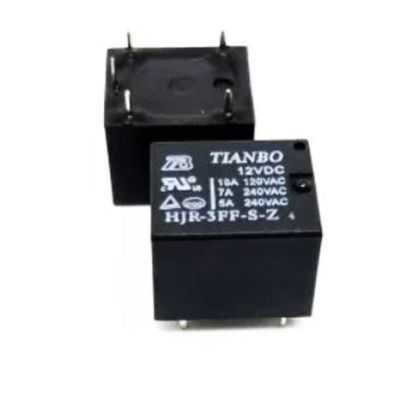 Hjr-3ff-s-z/12vdc 10a 12vdc Tianbo Röle 5 Pin resmi