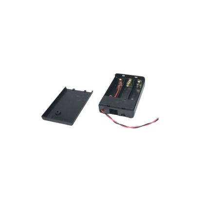 3xaa Kapaklı Switch'li Kemer Askılı Pil Yuvası resmi