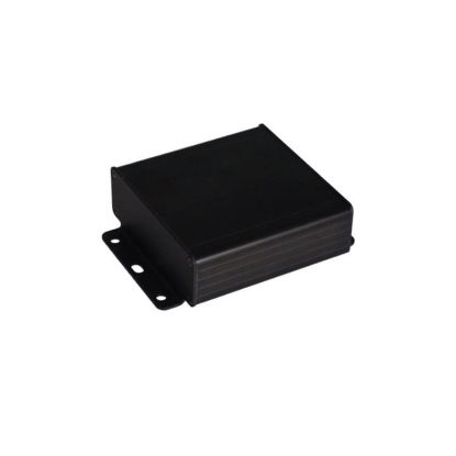Al-104-5 Alüminyum Profil Kutu Siyah 104 X 35 X 54mm - Kulaklı Kapak resmi
