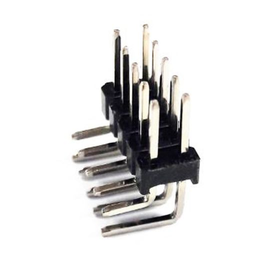 10 Pin (2x5) 2.54mm Erkek Pin Header Tht resmi