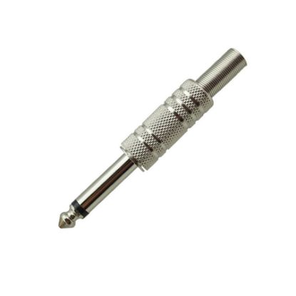 6.3mm Mono Jak Erkek Metal resmi