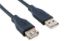 Usb Erkek - Dişi Kablo 1.5 Metre - Siyah resmi