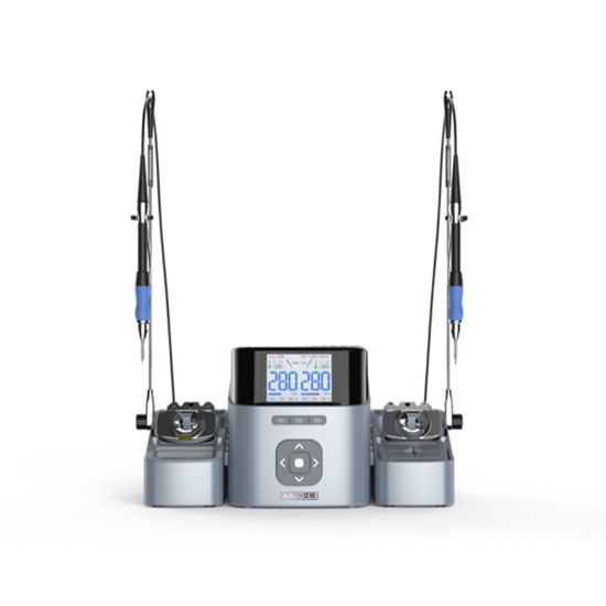 T420d 200w Çift Kanallı Akıllı Havya İstasyonu resmi