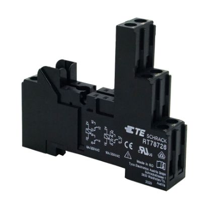 8 Pin Ray Tipi Schrack Röle Soketi resmi