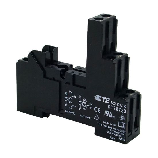 8 Pin Ray Tipi Schrack Röle Soketi resmi