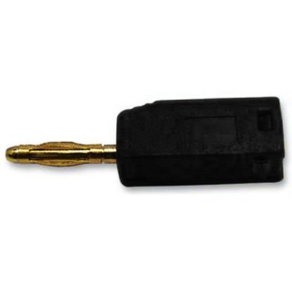 2mm İstiflenebilir Banana Jak - Siyah resmi