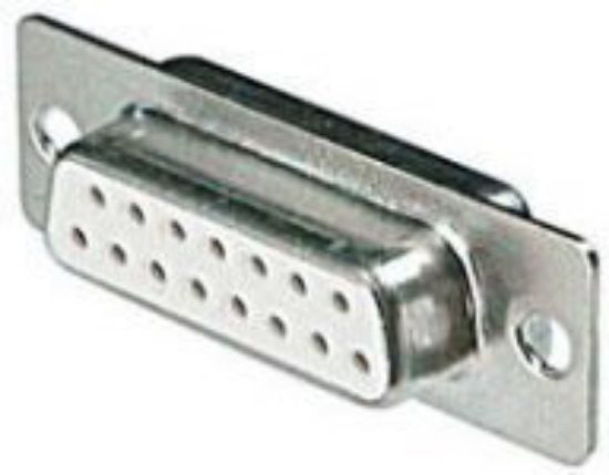 15 Pin Lehim Tip Dişi D-sub Konnektör resmi